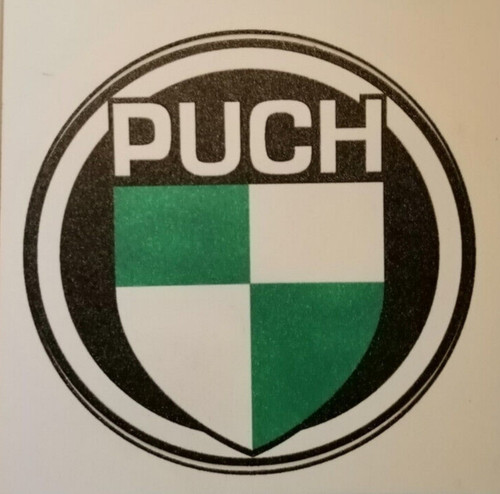 Puch emblem abzug - abzug, aufkleber