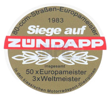 Zündapp Emblem Abzug